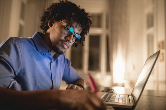 Man studying for the Mississippi Law and Business Management Exam