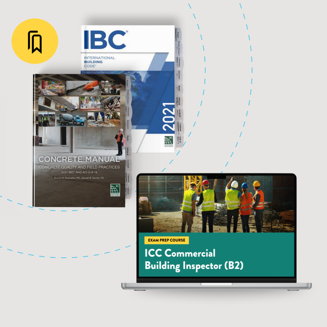 FullService Package ICC Commercial Building Inspector (B2) 2021 Exam