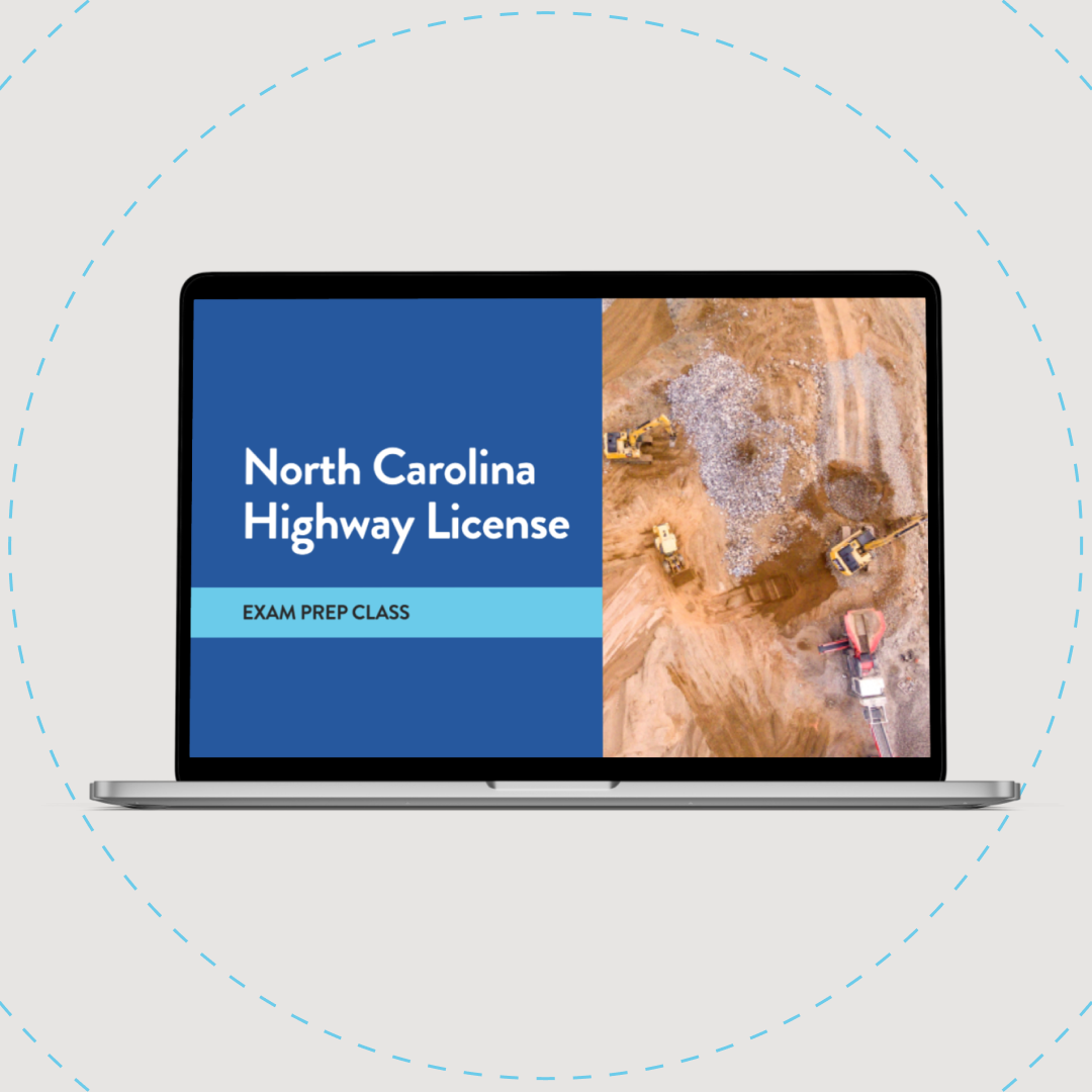 What books are allowed in the NC Highway contractor exam?