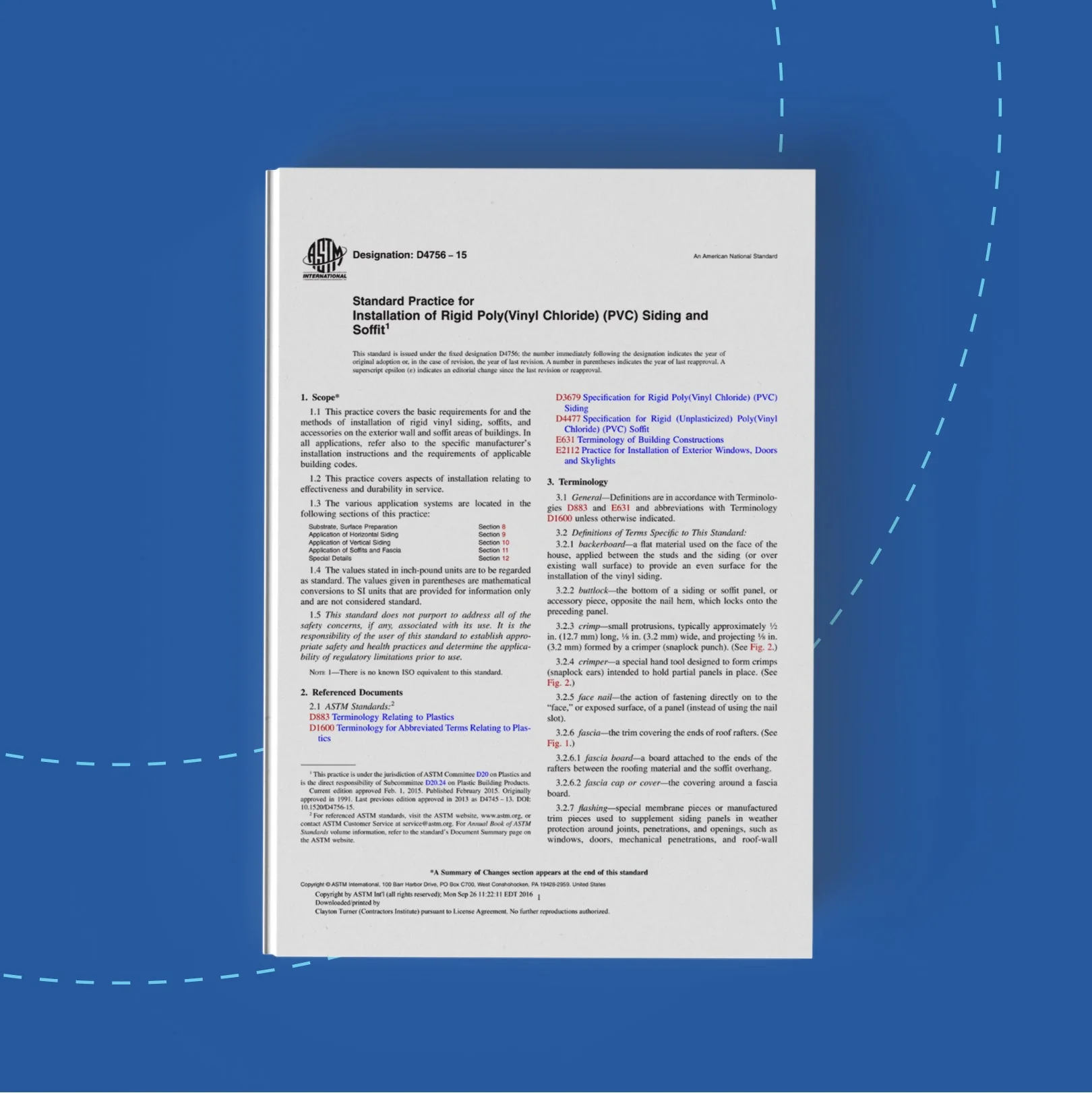 Is the Standard Practice for Installation of Rigid Poly Vinyl Chloride (PVC) Siding and Soffit a book? or is it just a pamphlet?