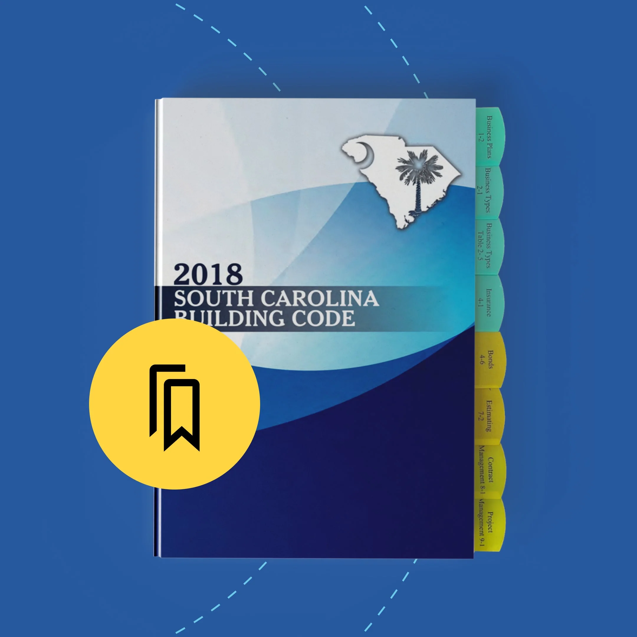 Is this the tabbed and highlighted book that is acceptable for use during South Carolina General Roofing Contractor exam at PSI?