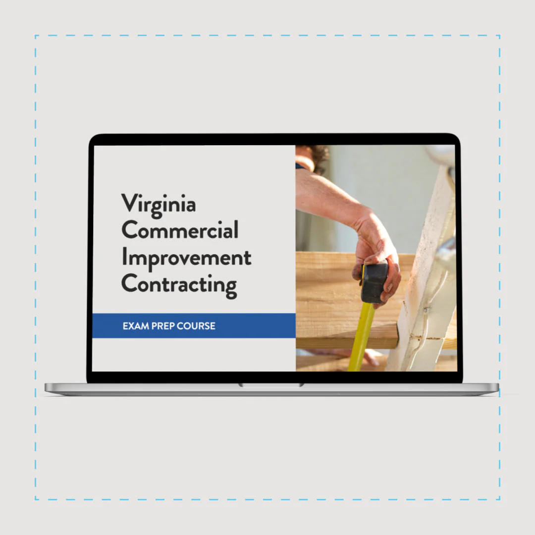 Will the Virginia Contractor Improvement Contracting Exam Prep course prepare me for a Class B CIC License? I already have a Class C HIC license, does that factor in at all.