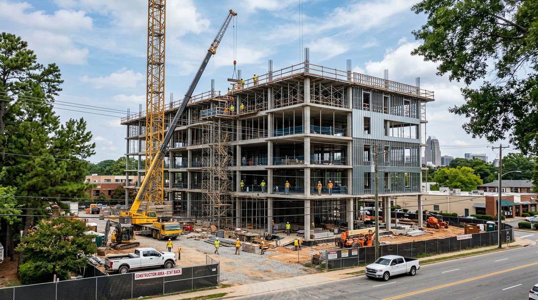 Building under construction  NC GC License