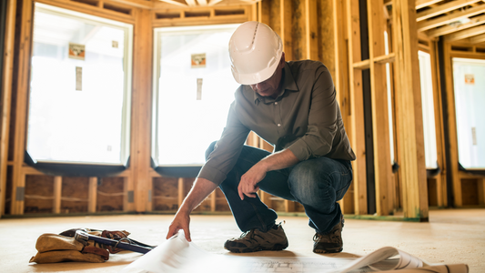 Contractor at work in a structure | GA Contractor CE
