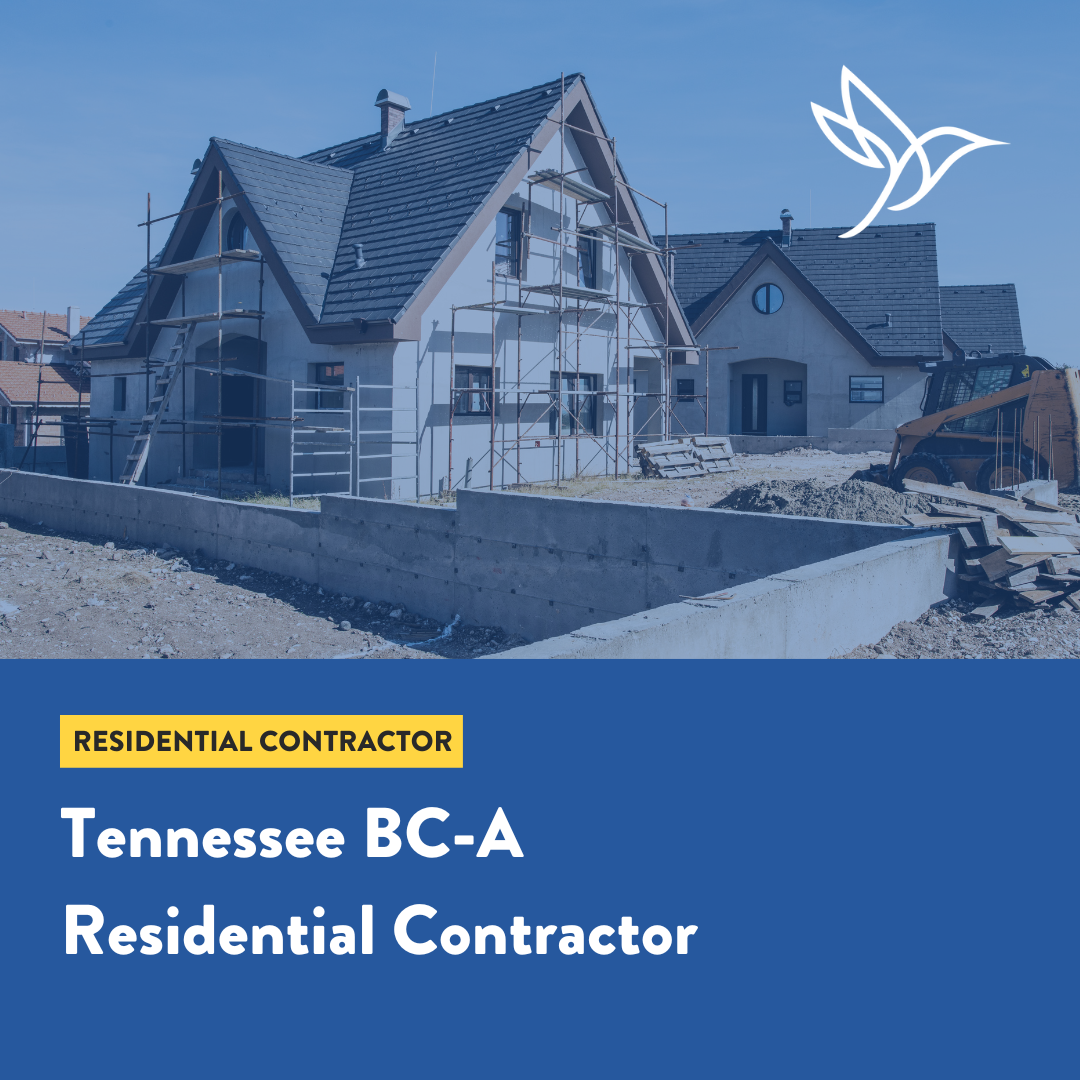 Tennessee BC-A Contractor Exam Prep — Home Builder License In TN ...