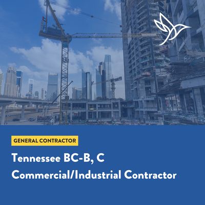Tennessee BC-B, C Commercial/Industrial Contractor Exam