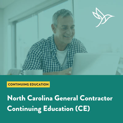 North Carolina General Contractor Continuing Education