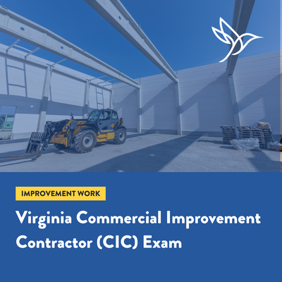 Virginia Commercial Improvement Contractor (CIC) Exam