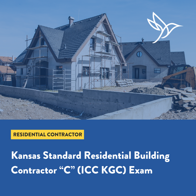 Kansas Standard Residential Building Contractor C (ICC KGC) Exam