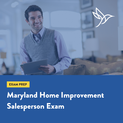 Maryland Home Improvement Salesperson Exam