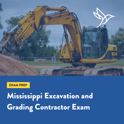 Mississippi Excavation and Grading Contractor Exam