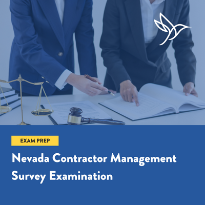 Nevada Contractor Management Survey Exam