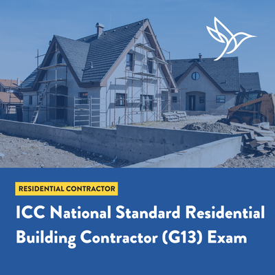 National Standard Residential Building Contractor C (ICC G13) Exam