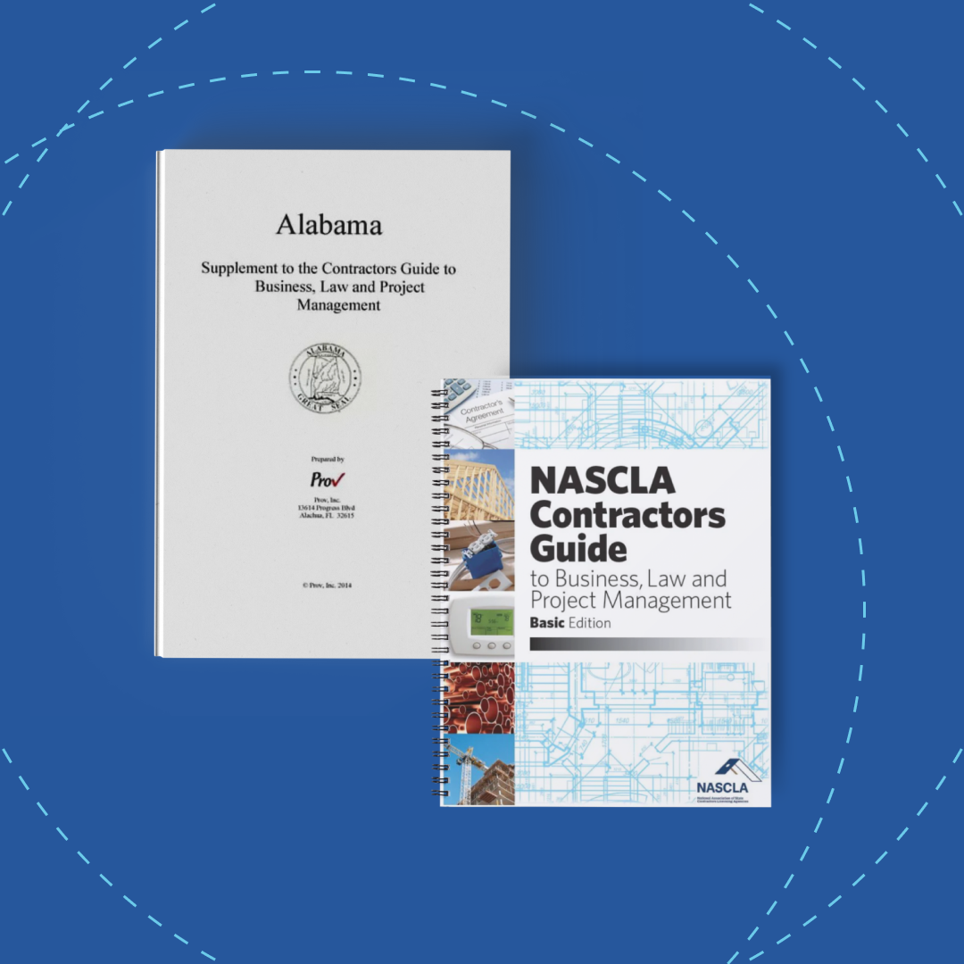 Alabama Electrical Contractor Business Law Exam Book Bundle