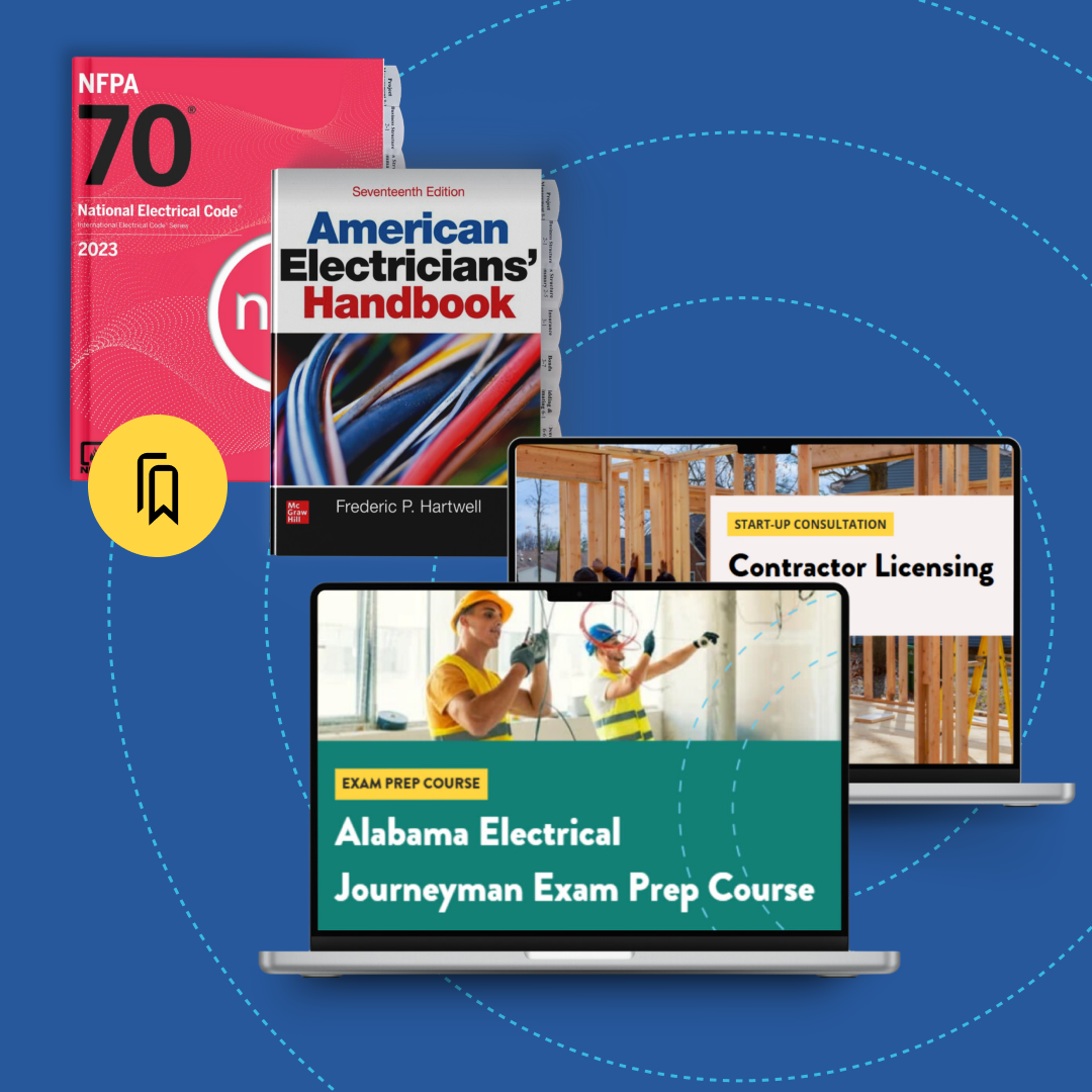 Full-Service Package: Alabama Electrical Journeyman Exam Prep