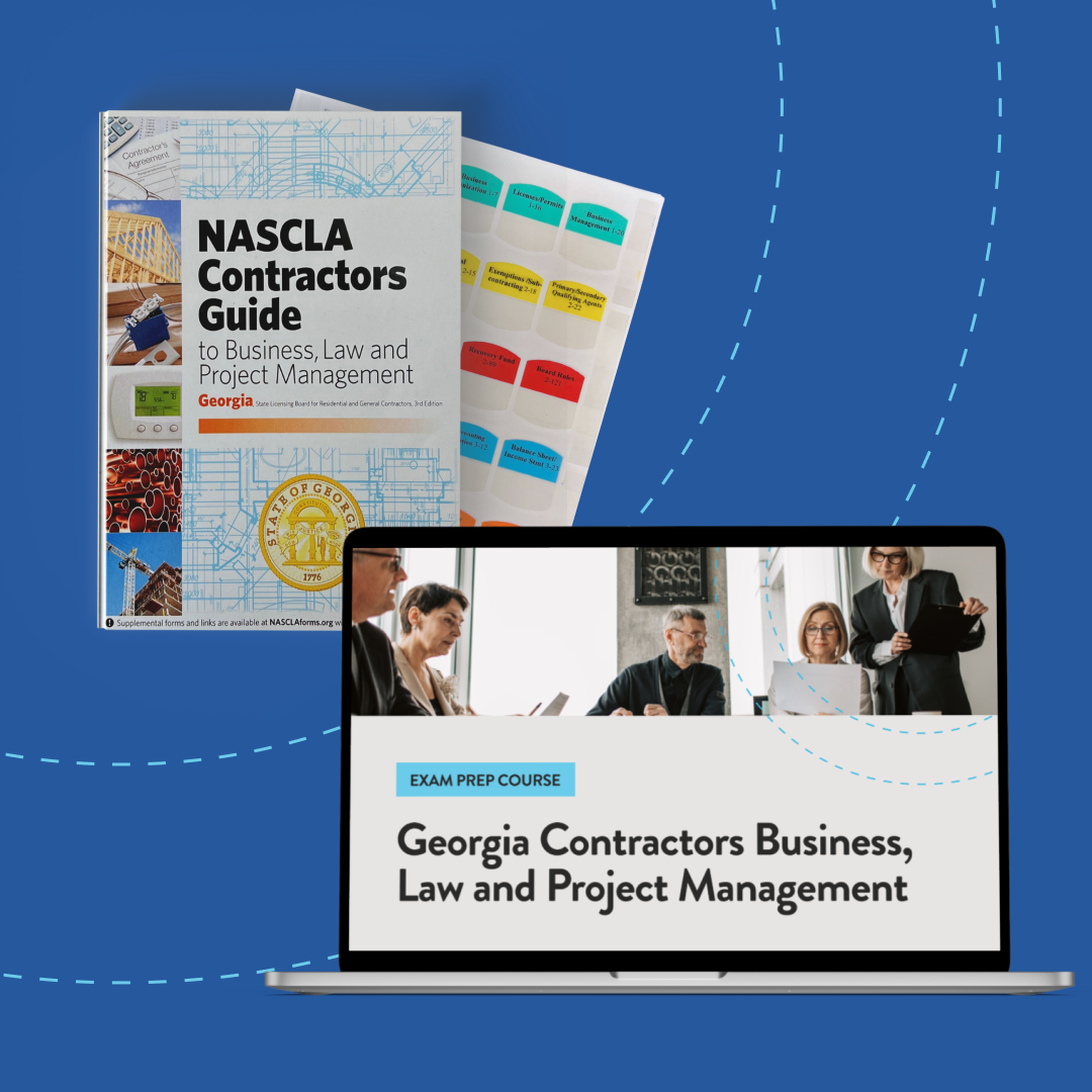 Georgia Contractors Business Law Essential Exam Prep Package
