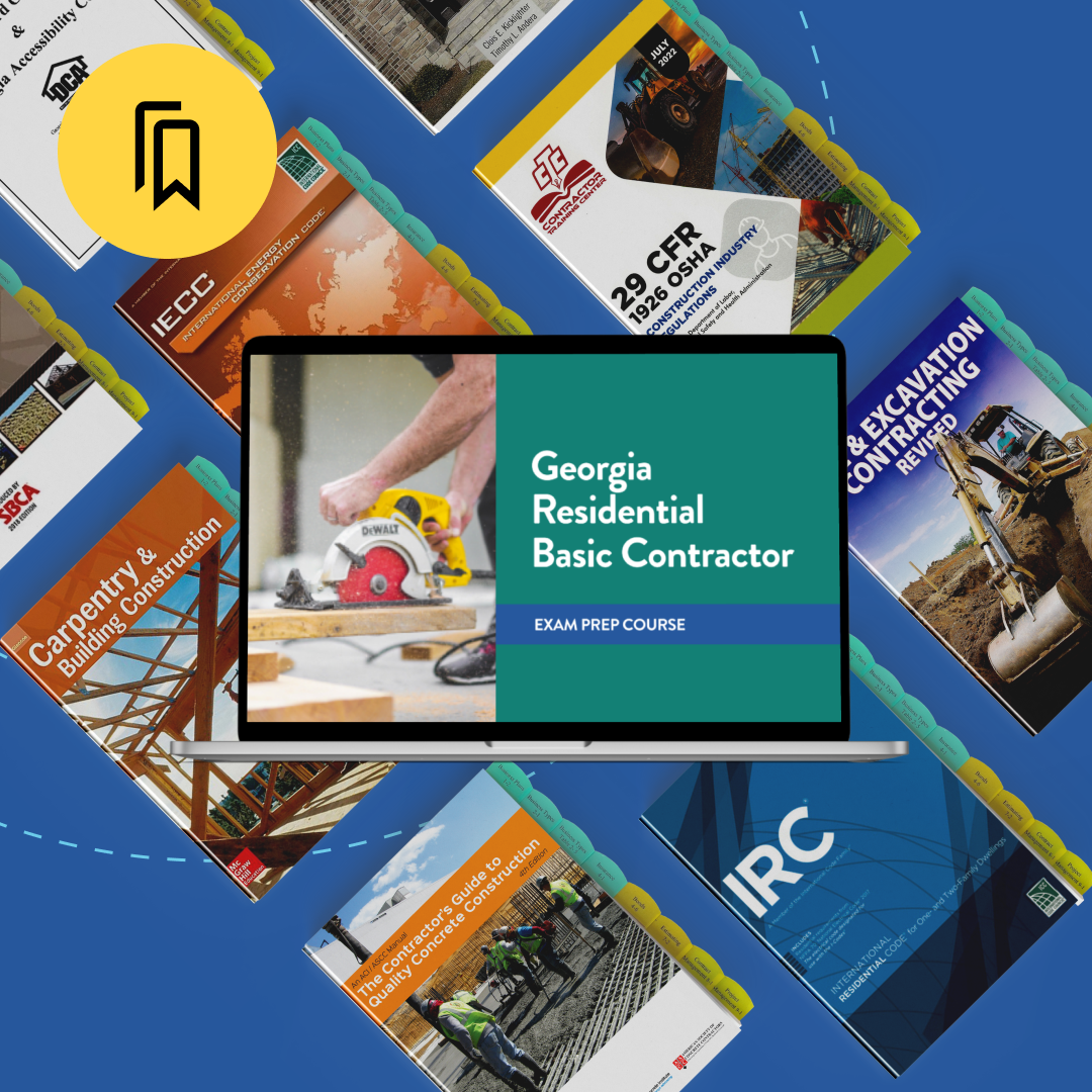 Georgia Residential Basic Contractor Pro Exam Prep Package