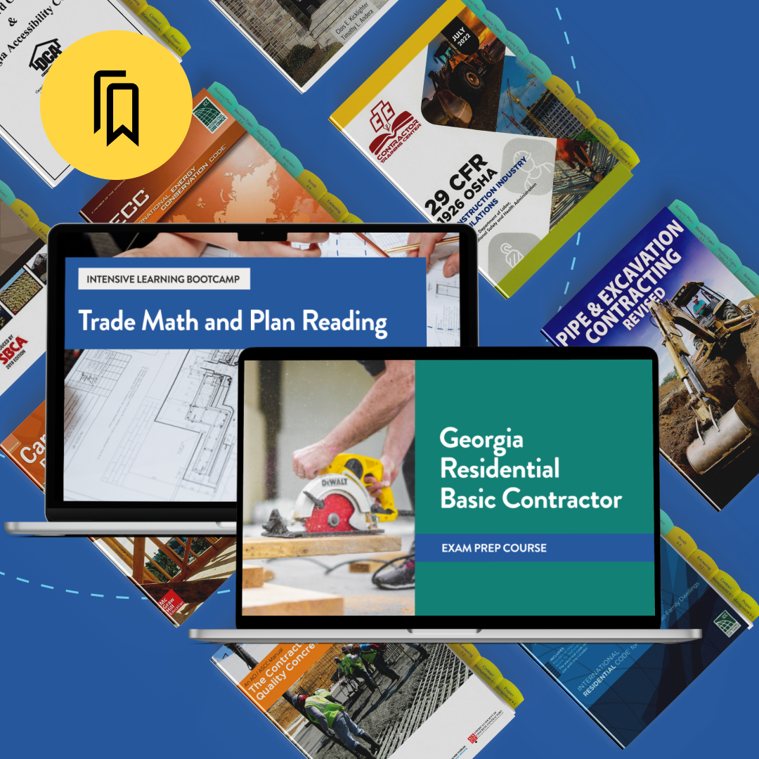 Basic Pro Plus Georgia Residential Basic Contractor Pro Plus Exam Prep Package