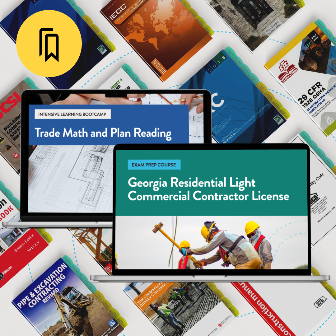 Georgia Residential/Light Commercial Contractor Pro Plus Exam Prep Package