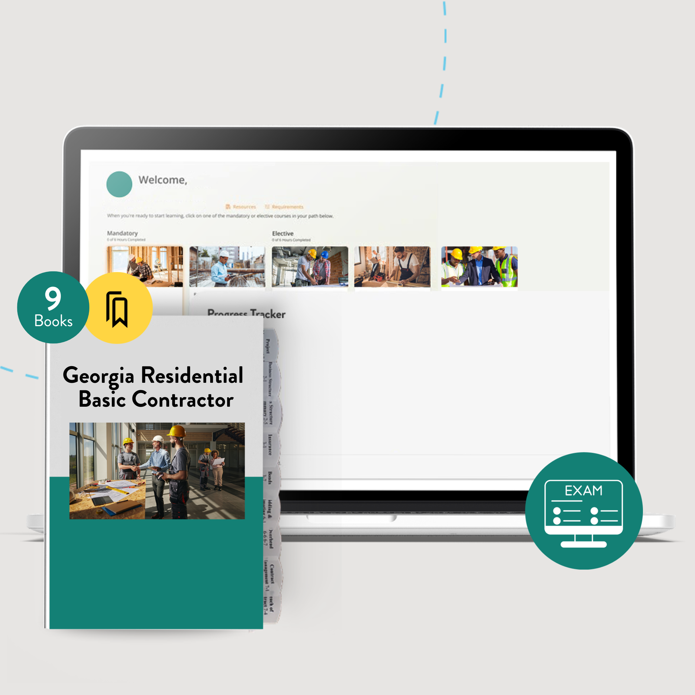 Georgia Residential Basic Contractor Pro Exam Prep Package