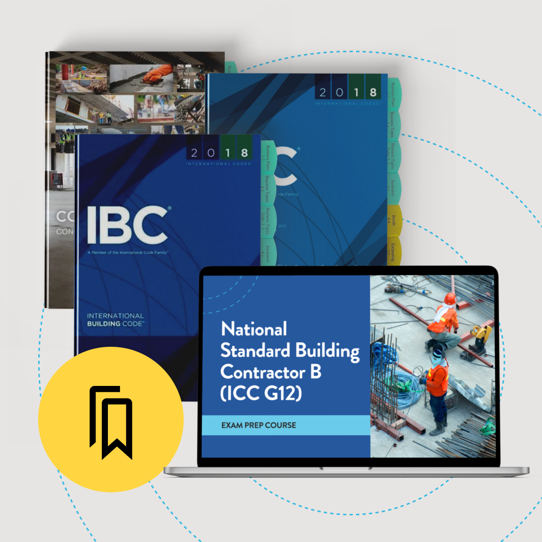National Standard General Building Contractor (ICC G12) Exam Prep Package