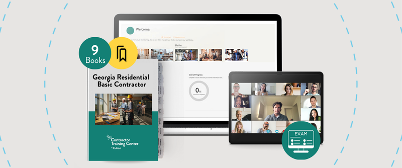 Georgia Residential Basic Contractor Pro Plus Exam Prep Package