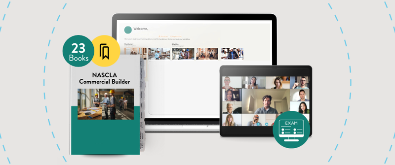 NASCLA Commercial Builder Pro Exam Prep Package