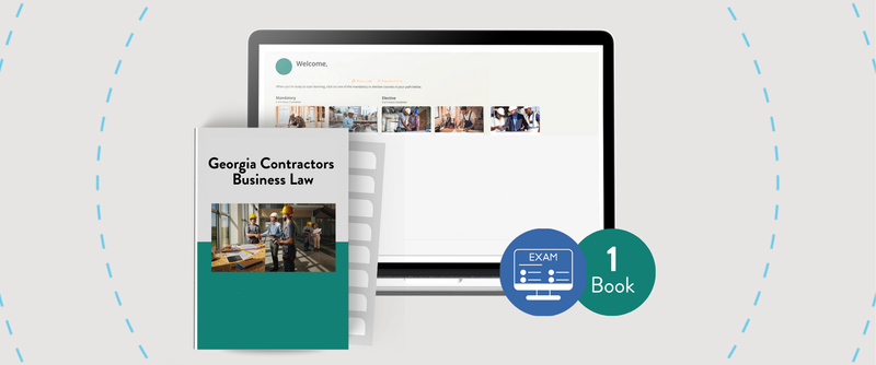 Online Package: Georgia Contractors Business and Law Management Exam