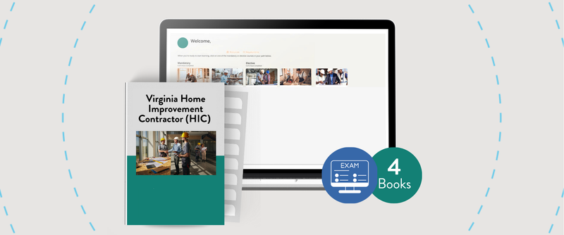 Online Package: Virginia Home Improvement Contractor (HIC) Exam