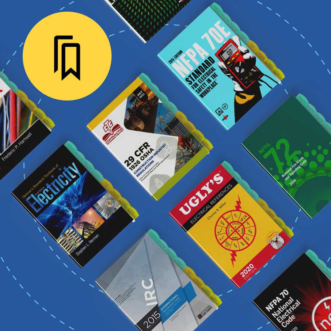 NASCLA Examination for Journeyman Electricians Tabbed and Highlighted Book Bundle