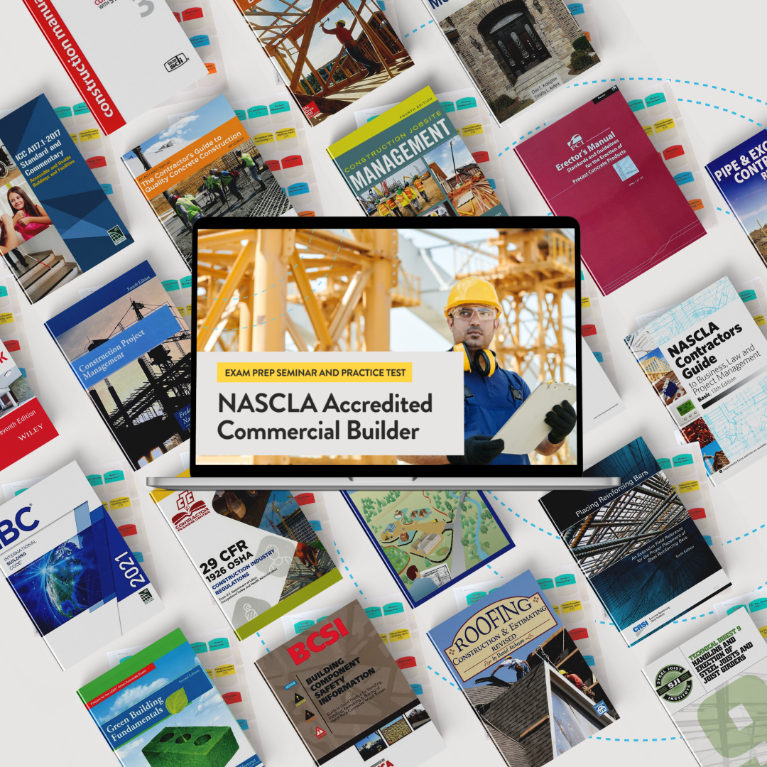 Online Package: NASCLA Commercial Builder Exam Prep