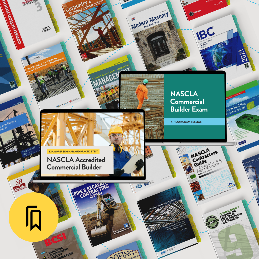 Full-Service Package: NASCLA Commercial Builder Exam Prep