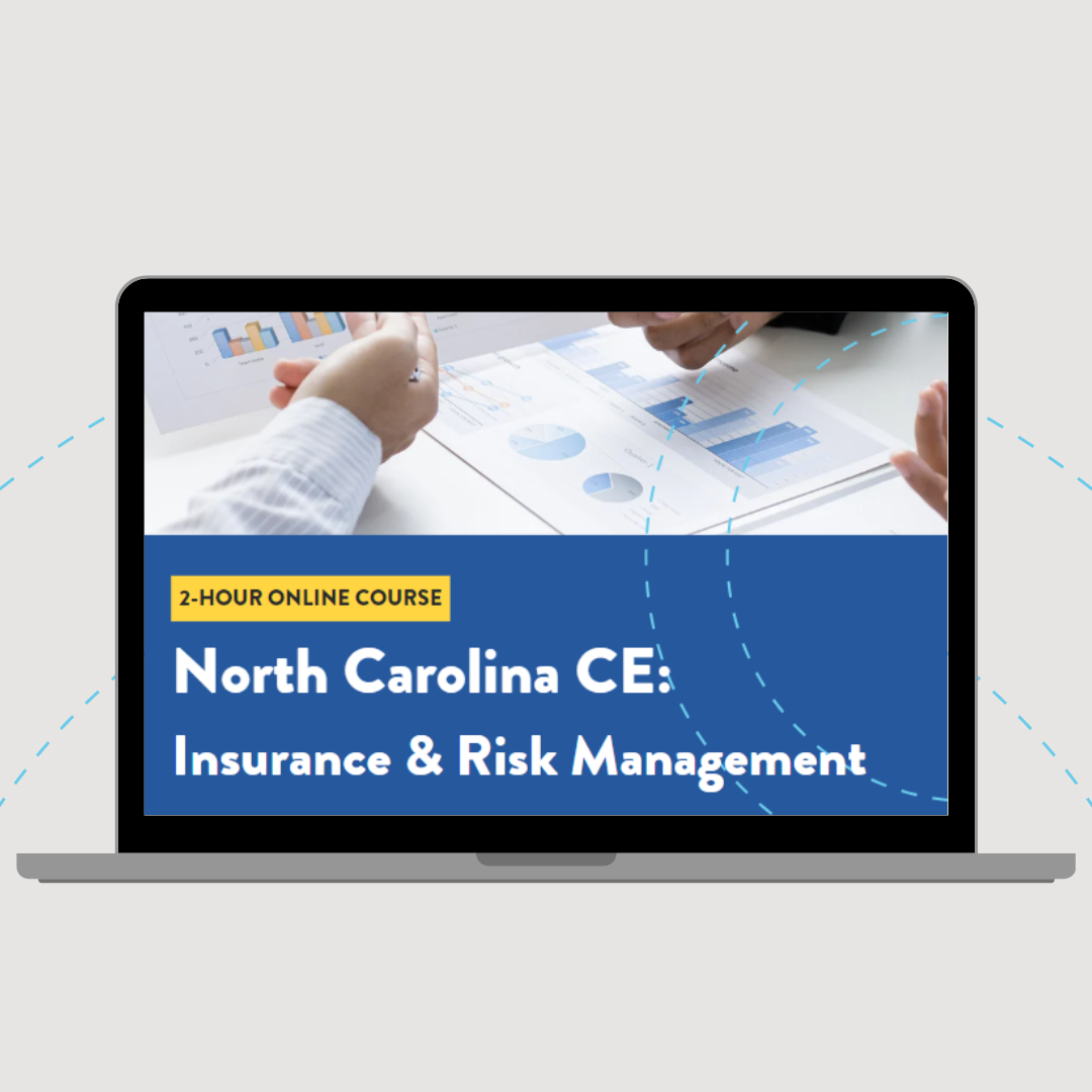 North Carolina CE: Insurance & Risk Management 2-Hour Course