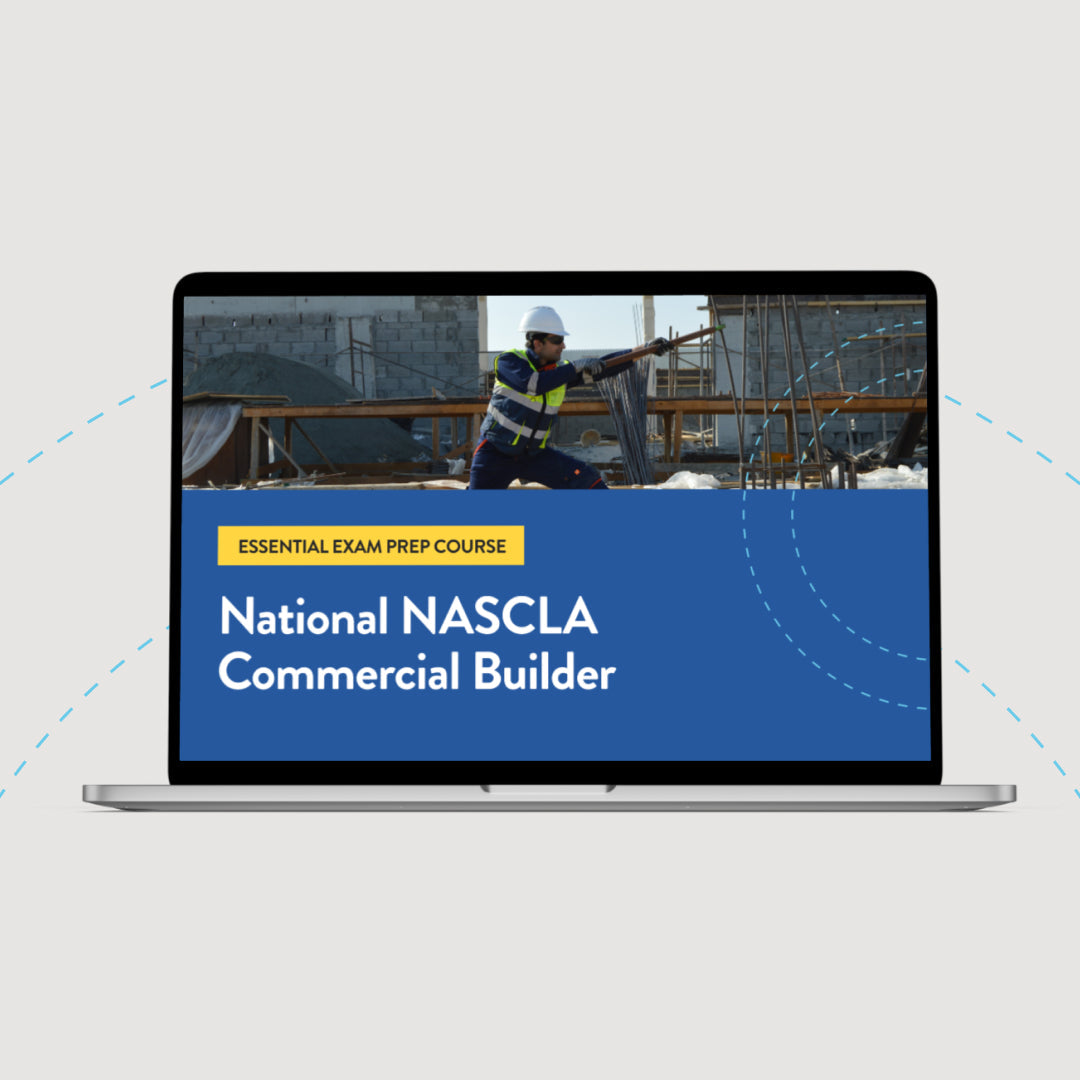 National NASCLA Commercial Builder Essential Exam Prep Course