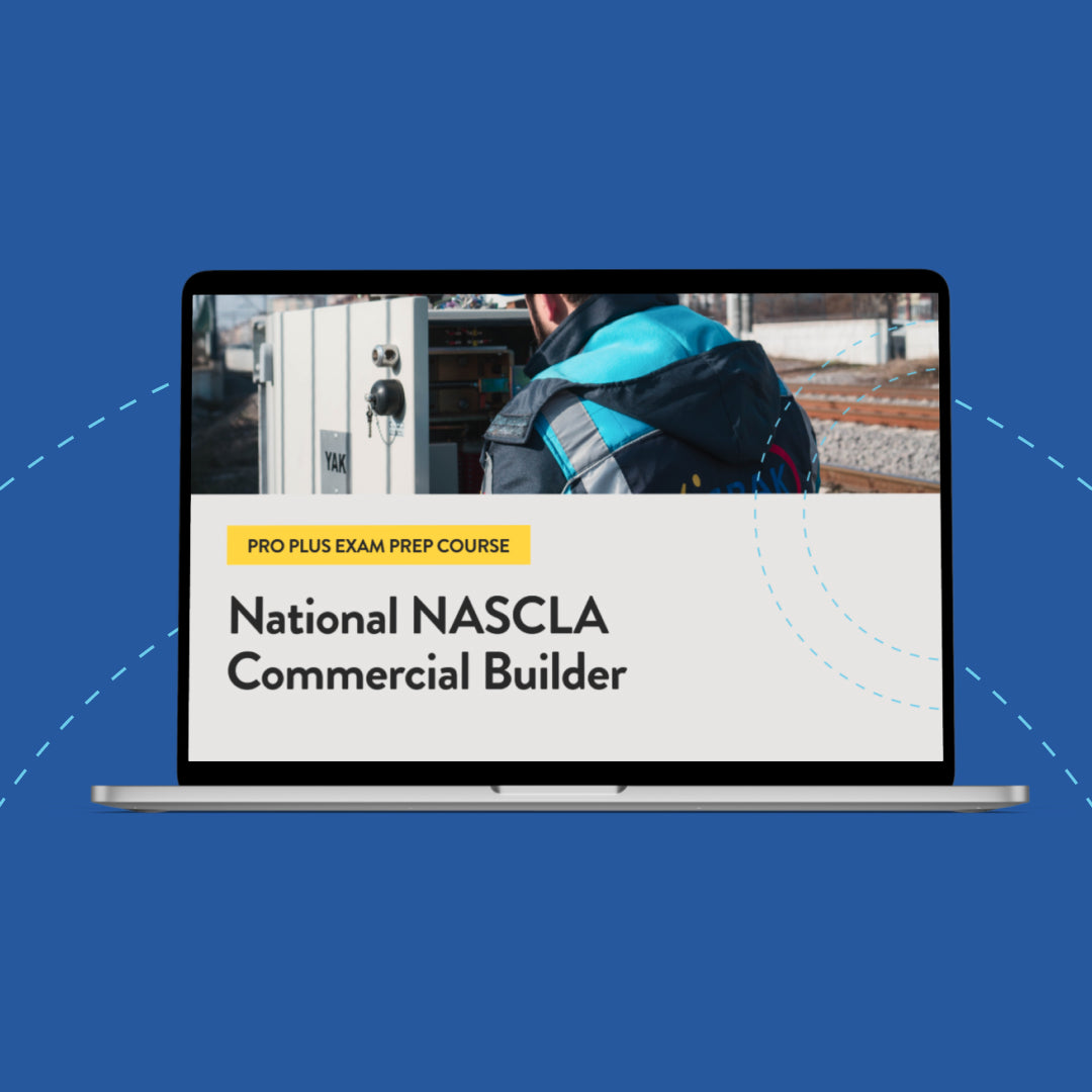 National NASCLA Commercial Builder Pro Plus Exam Prep Course