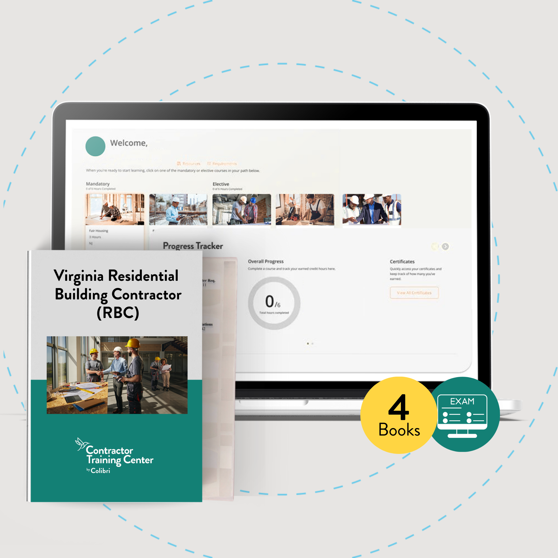 Online Package: Virginia Residential Building Contractor (RBC) Exam