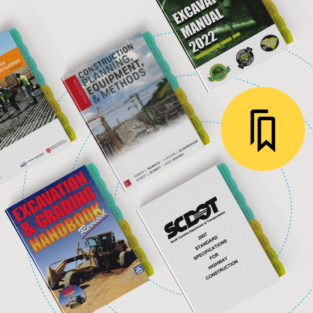 South Carolina Asphalt Paving Contractor Exam Tabbed and Highlighted Book Bundle