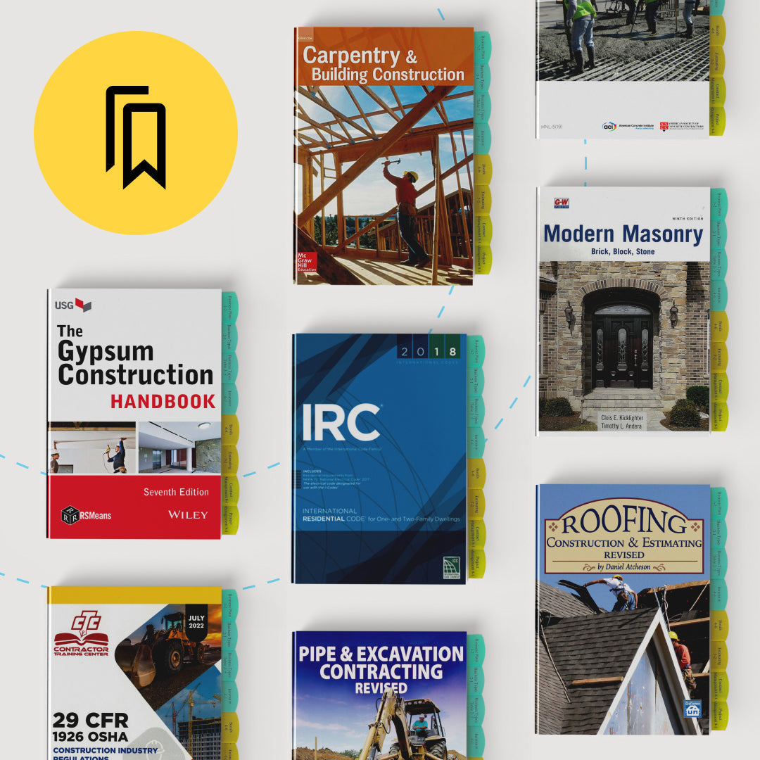 Tennessee BC-A Residential Contractor Tabbed and Highlighted Book Bundle