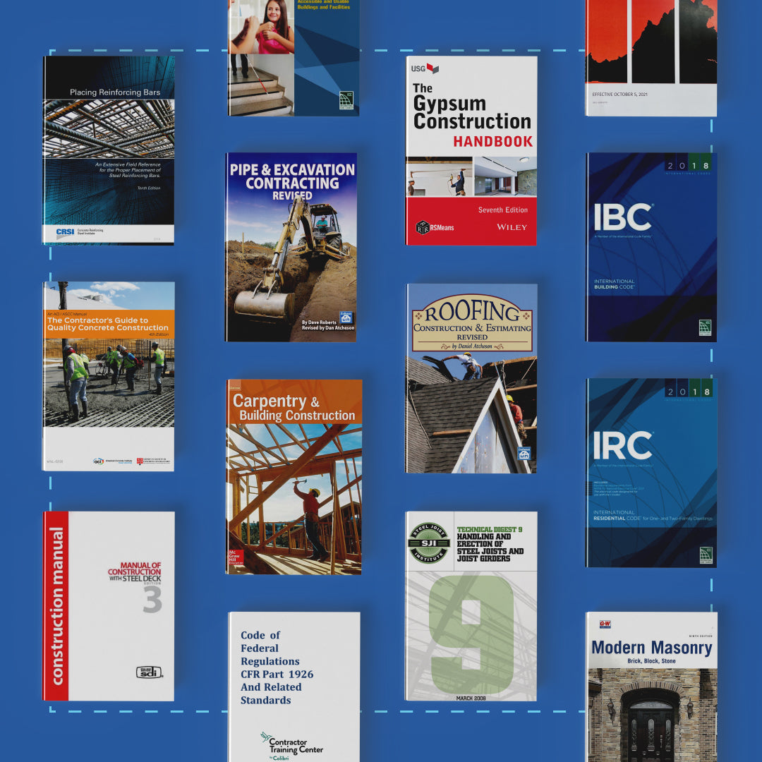 Virginia Commercial/Residential Building Contractor (RBC/CBC) - COMBO Book Bundle