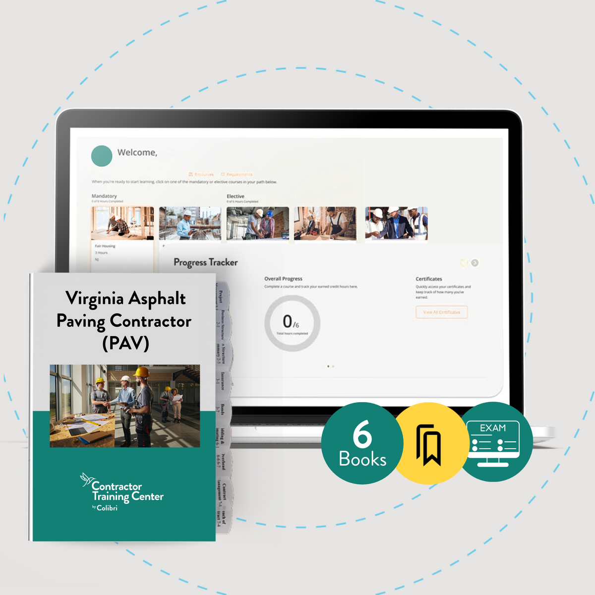 Virginia Asphalt Paving Contractor (PAV) Exam Prep Package