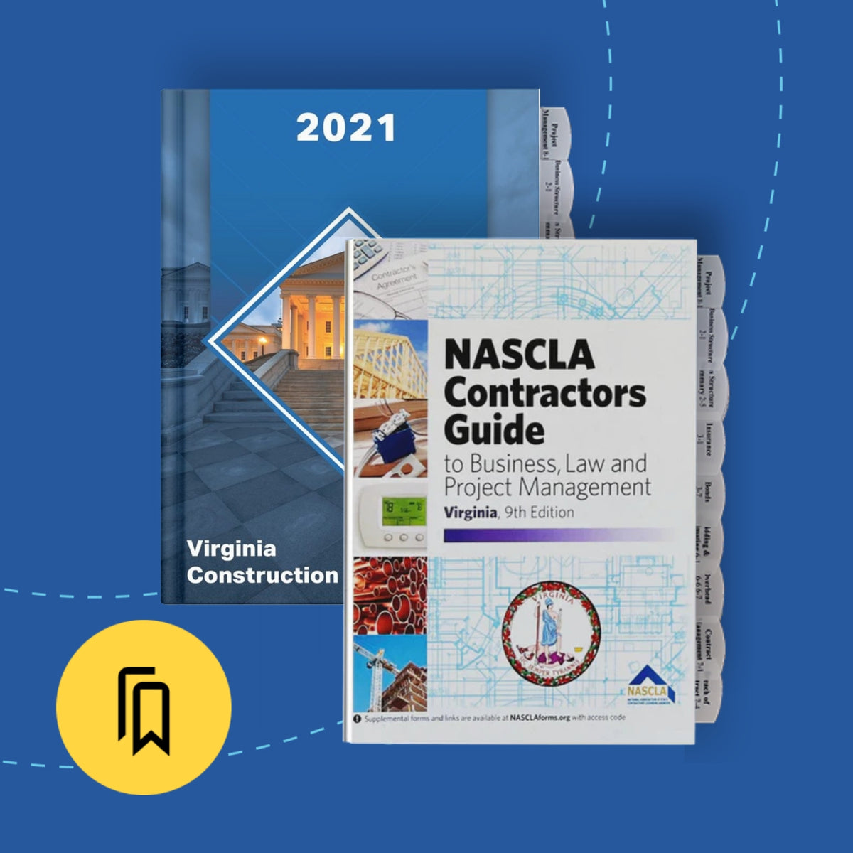 Virginia Class A/B Exam Tabbed and Highlighted Book Bundle