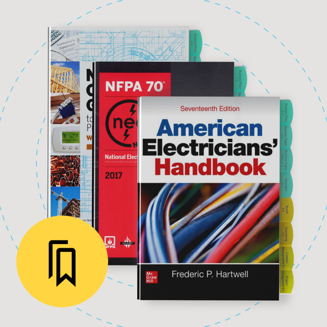 West Virginia Electrical Contractor Exam Tabbed and Highlighted Book Bundle