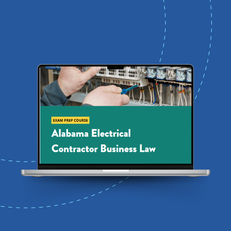 Alabama Electrical Contractor Business Law Exam Prep Course