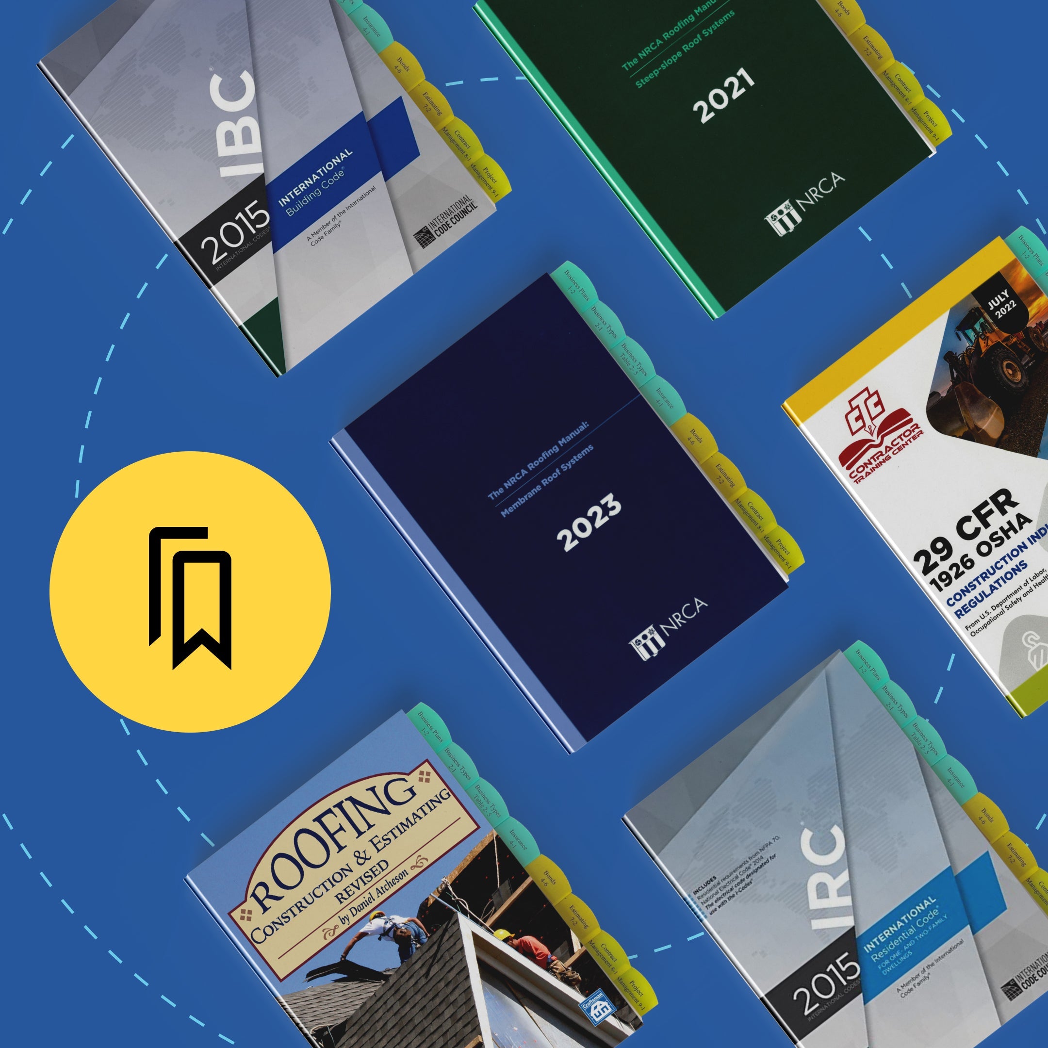 Alabama Roofing and Sheet Metal Contractor Exam Tabbed and Highlighted Book Bundle