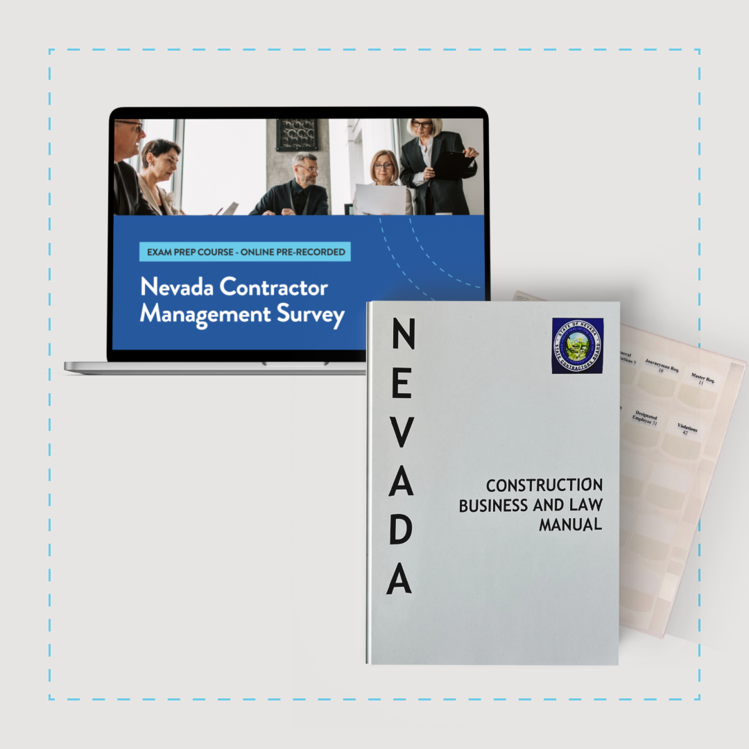 Essential Package: Nevada Contractor Management Survey Exam Prep