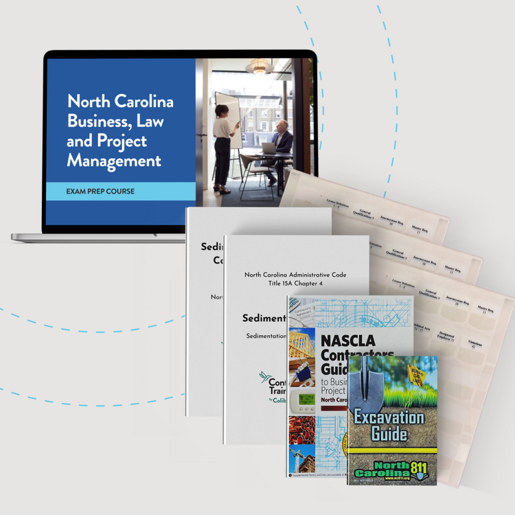 Essential Package: North Carolina Contractor Business and Law Exam Prep