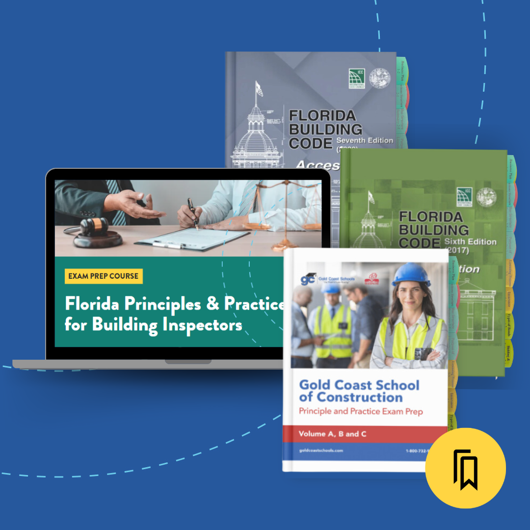 Florida Building Inspector Principles and Practices Exam Prep Package