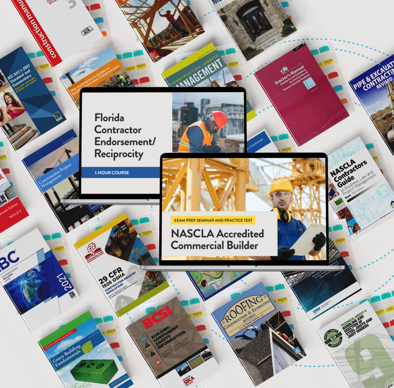 Florida NASCLA Commercial Builder Essential Exam Prep Package