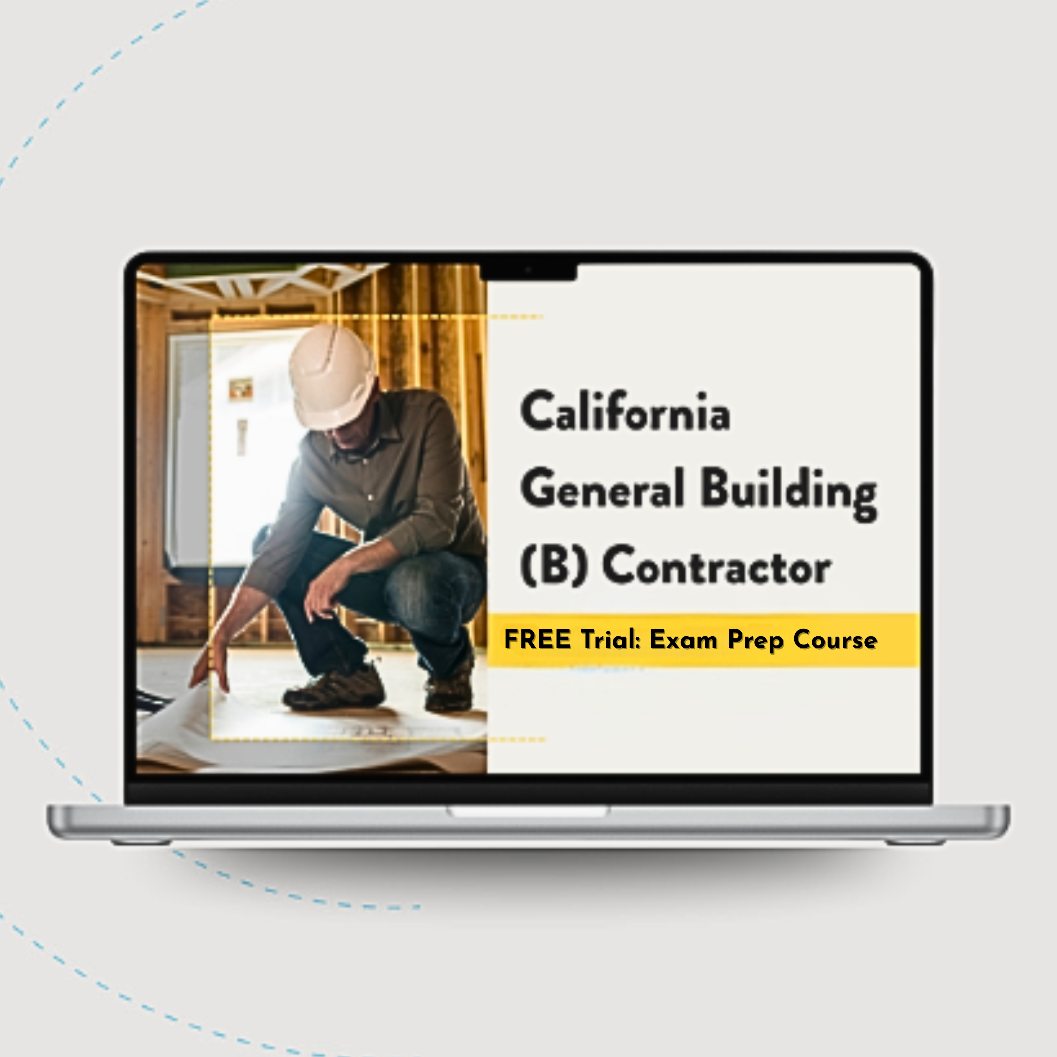 FREE Trial: California General Contractor B Exam Prep Course