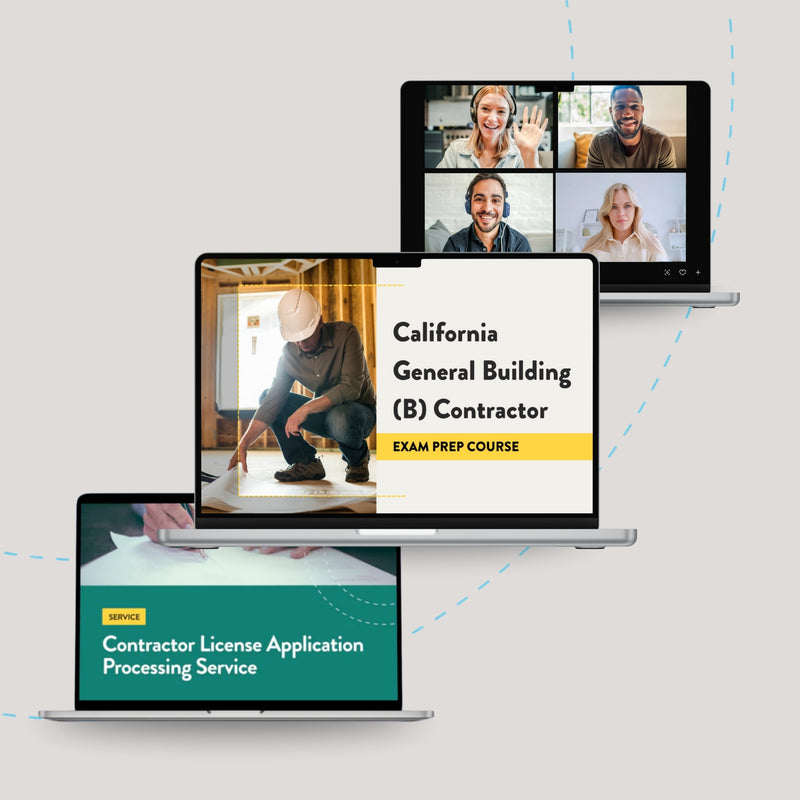 CA General Building (B) Contractor Full Exam Prep Course